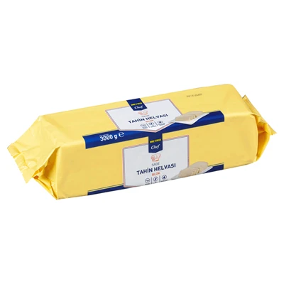 METRO Chef Helva 3 Kg Sade - %100 Susam Tahinli Pratik Tatlı 4'li Avantaj Paketi ürün görseli 1