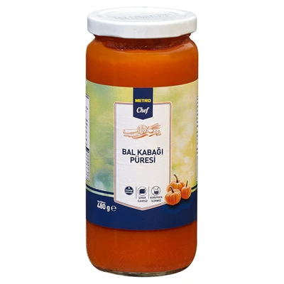 METRO Chef Balkabağı Püresi 480 G Pratik Kullanım 3'li Ekonomik Paket ürün görseli 1