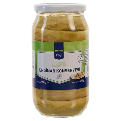 METRO Chef Enginar Konservesi 950 G - Kılçıksız, Kabuksuz Sakız Cinsi 4'li Avantaj Paketi ürün görseli 1
