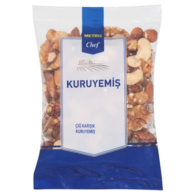 METRO Chef Çiğ Karışık Kuruyemiş 100 G - Fındık, Badem, Kaju, Dut Kurusu, Üzüm 8'li Avantaj Paketi ürün görseli 1