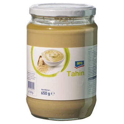aro Tahin 650 G Cam Kavanoz - Susam Lezzeti 8'li Avantaj Paketi ürün görseli 1