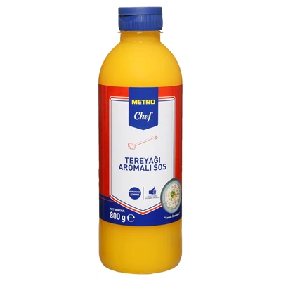 METRO Chef Tereyağ Aromalı Sos 800 G - Pratik ve Lezzetli Yemek Çözümü 3'li Ekonomik Paket ürün görseli 1