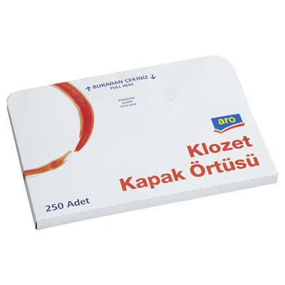 aro Klozet Kapak Örtüsü 250'li - Hijyenik ve Pratik Çözüm 4'li Avantaj Paketi ürün görseli 1