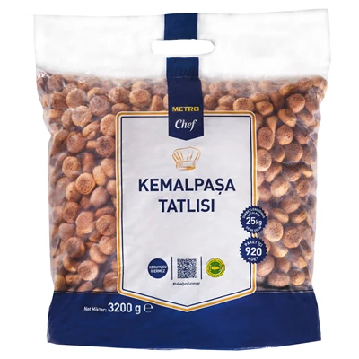 METRO Chef Kemalpaşa Tatlısı 3,2 Kg 920 Adet Şerbetli Peynir Tatlısı ürün görseli 1