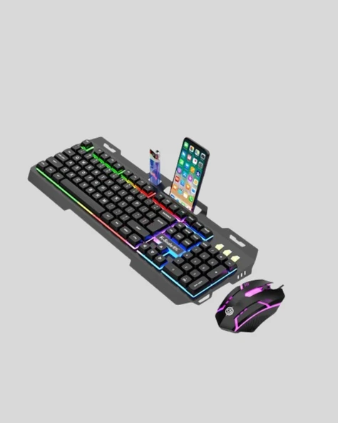 Mekanik Seti – Led Işıklandırma Ve Ergonomik Mouse - Resim 3