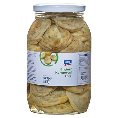 aro Çanak Enginar 1,9 Kg 5-7 Adet Doğal Formu Korunmuş Konserve 3'li Ekonomik Paket ürün görseli 1