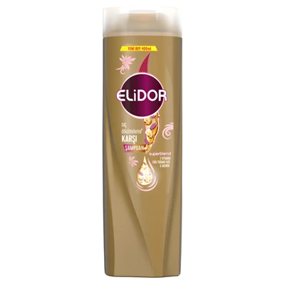 Elidor Şampuan 400 ml Saç Dökülmelerine Karşı E Vitamini Chia Tohumu Yağı Arjini 4'li Avantaj Paketi ürün görseli 1