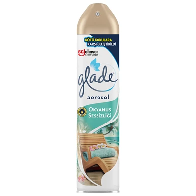 Glade Aerosol Oda Kokusu 300 ml Okyanus Sessizliği Ferahlatıcı Sprey 8'li Avantaj Paketi ürün görseli 1