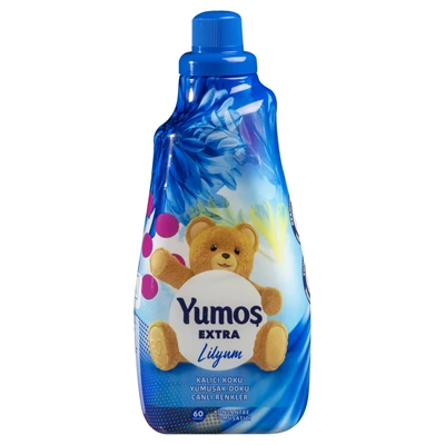 Yumoş Extra Konsantre Yumuşatıcı 1,44 L Lilyum ve Lotus Çiçeği 5'li Avantaj Paketi ürün görseli 1