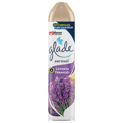 Glade Aerosol Oda Kokusu 300 ml Lavanta Ferahlatıcı Sprey 8'li Avantaj Paketi ürün görseli 1