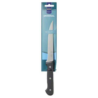 METRO PROFESSIONAL Universal Kemik Bıçak 16 cm - Molibden Vanadyum Çelik 2'li Ekonomik Paket ürün görseli 1