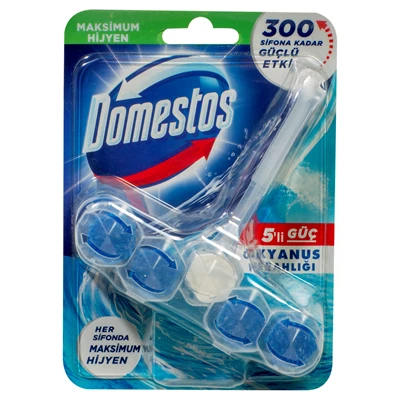Domestos Wc Blok 2*50 G Okyanus - Hijyen ve Ferahlık 6'li Avantaj Paketi ürün görseli 1