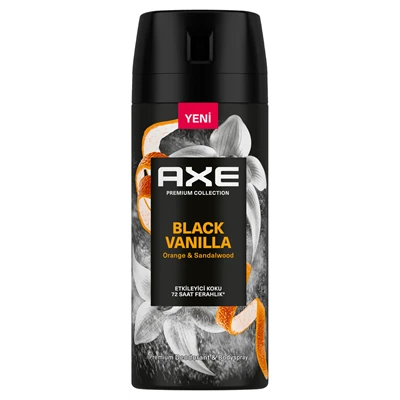 AXE Black Vanilla Deodorant Sprey 150 ml - Premium Koleksiyon 2'li Ekonomik Paket ürün görseli 1