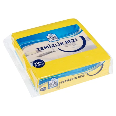Fine Dreaming Temizlik Bezi 10'lu - Kuru ve Islak Kullanım İçin Çok Amaçlı Bez 8'li Avantaj Paketi ürün görseli 1