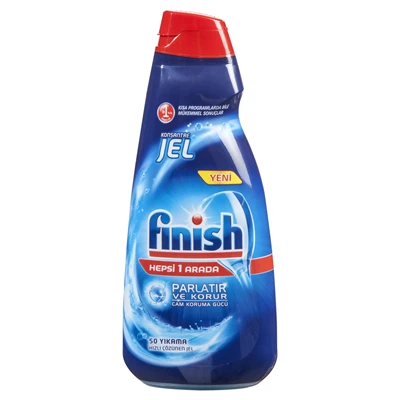 Finish Quantum Bulaşık Makinası Jeli 1L Güçlü Temizlik 4'li Avantaj Paketi ürün görseli 1