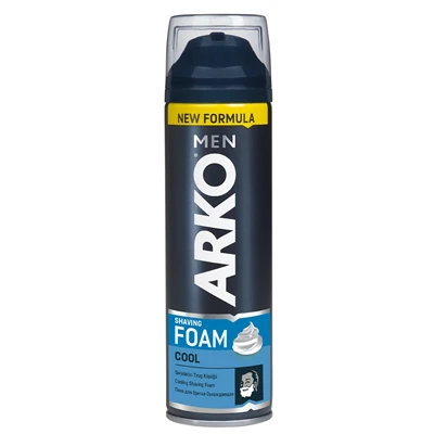 ARKO Tıraş Köpüğü Cool 200 ml - Rahat ve Koruyucu Tıraş 8'li Avantaj Paketi ürün görseli 1