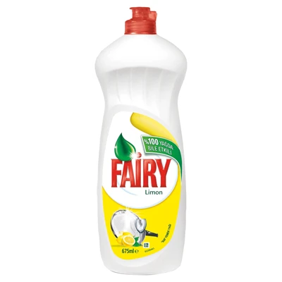 FAİRY Sıvı Bulaşık Deterjanı 650 ml Limon - Konsantre Formül 8'li Avantaj Paketi ürün görseli 1