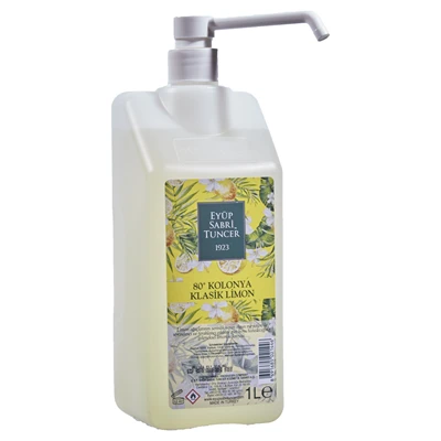 EYÜP SABRİ TUNCER Kolonya 1Lt Limon - Ferahlatıcı Klasik Limon Kolonyası 4'li Avantaj Paketi ürün görseli 1