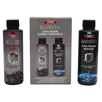 neo BARISTA Temizleyici Set 2'li 150 ml Duo - Kahve Makinesi Temizlik ve Kireç Ç 5'li Avantaj Paketi ürün görseli 1