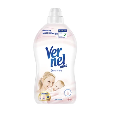 Vernel Max Konsantre Yumuşatıcı 1,44L Sensitive Hassas Ciltler İçin 4'li Avantaj Paketi ürün görseli 1