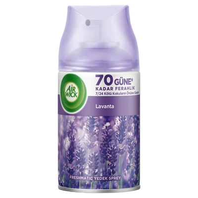 Airwick Freshmatıc Yedek Sprey 250 ml Lavanta Oda Parfümü 5'li Avantaj Paketi ürün görseli 1