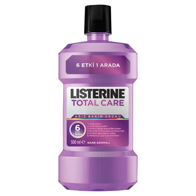Listerine Total Care Ağız Suyu 500 ml - 6 Etki Bir Arada 2'li Ekonomik Paket ürün görseli 1