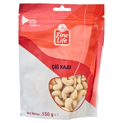 Fine Life Çiğ Kaju 150 G - Taze ve Sağlıklı Atıştırmalık 4'li Avantaj Paketi ürün görseli 1