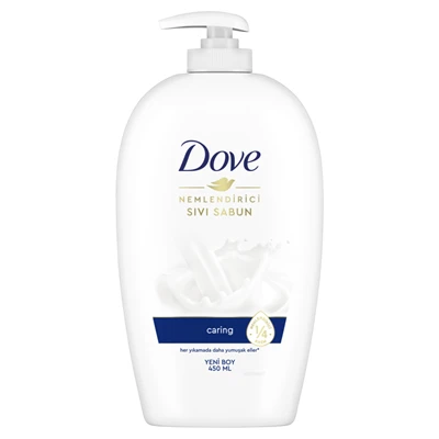 Dove Sıvı Sabun 450 ml Creamwash - Nemlendirici El Temizleyici 6'li Avantaj Paketi ürün görseli 1