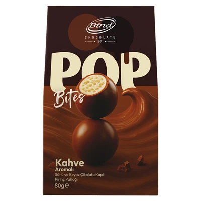 Bind Çikolata Kahve Pirinç Patlaklı Draje 80 G 8'li Avantaj Paketi ürün görseli 1