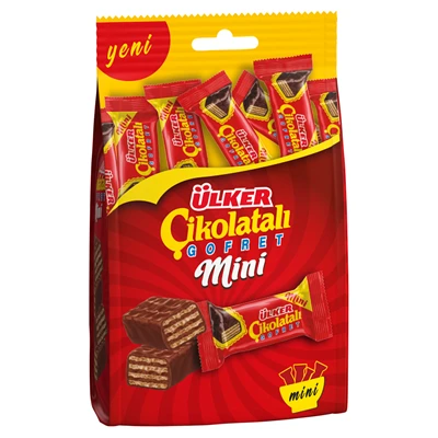 Ülker Çikolata Gofret Mini 82 G - Pratik Atıştırmalık 8'li Avantaj Paketi ürün görseli 1