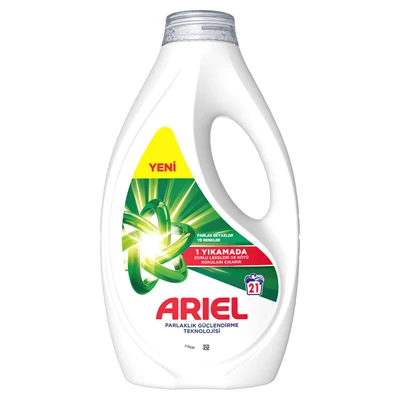 Ariel Sıvı Çamaşır Deterjanı 945 Ml Dağ Esintisi - Soğuk ve Kısa Program İçin 5'li Avantaj Paketi ürün görseli 1