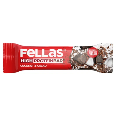 Fellas Protein Bar 45G Hindistan Ceviz & Kakao Yüksek Protein Atıştırmalık 5'li Avantaj Paketi ürün görseli 1