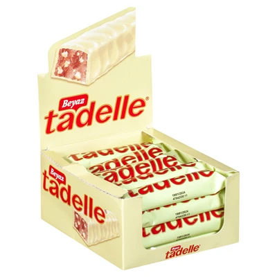 Tadelle Beyaz Çikolata 20x30 g - Lezzetli Atıştırmalık 5'li Avantaj Paketi ürün görseli 1