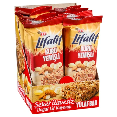 ETİ Lifalif Yulaf Bar 35G Kuruyemişli Atıştırmalık 2'li Ekonomik Paket ürün görseli 1