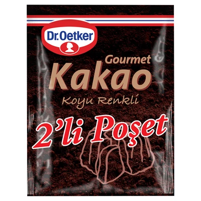 Dr. Oetker Gourmet 50G Kakao - Pastacılık ve Tatlılar İçin Kaliteli Kakao 8'li Avantaj Paketi ürün görseli 1
