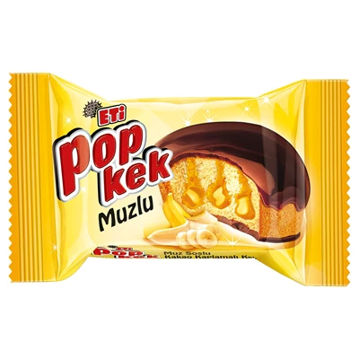ETİ Popkek 24x60 G Muzlu Kek Atıştırmalık 5'li Avantaj Paketi ürün görseli 1