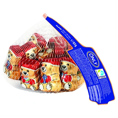 ONLY Sütlü Ayıcık Çikolata 80 G - Sütlü Krema Dolgulu 5'li Avantaj Paketi ürün görseli 1