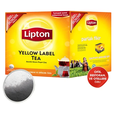 Lipton Demlik Poşet Çay 500*3,2G - Pratik ve Lezzetli 4'li Avantaj Paketi ürün görseli 1