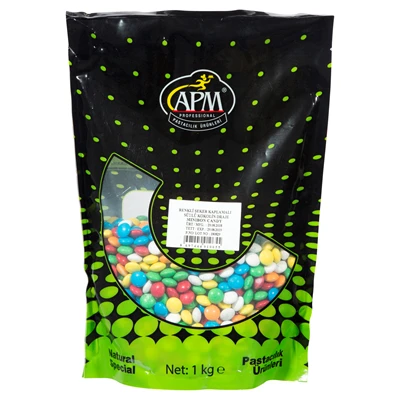 APM Renkli Kokolin Draje 1 Kg Bonıbon - Pastacılık Süsleme 2'li Ekonomik Paket ürün görseli 1