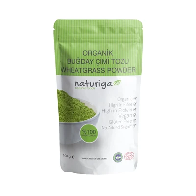 Naturiga Buğday Çimi Tozu 100G - Alkali Beslenme Desteği, %70 Klorofil 2'li Ekonomik Paket ürün görseli 1