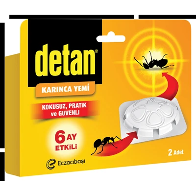detan Karınca Yemi Ekstra 2'li Paket 320 g - Uzun Süreli Etkili Karınca Mücadele 3'li Ekonomik Paket ürün görseli 1