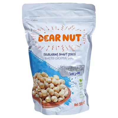 DEAR NUT Nohut Çerezi 500 G Deniz Tuzlu - Sağlıklı Atıştırmalık 6'li Avantaj Paketi ürün görseli 1