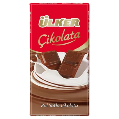 Ülker Bol Sütlü Tablet Çikolata 6x70g (420g) Sütlü Çikolata 6'li Avantaj Paketi ürün görseli 1