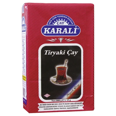 KARALİ Tiryaki Çay 1Kg - Özel Harman Türk Çayı 2'li Ekonomik Paket ürün görseli 1