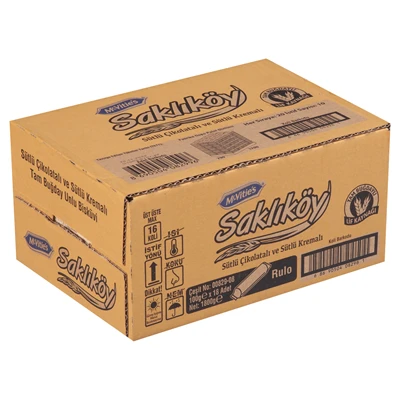 Ülker Saklıköy Bisküvi 18x100g Çikolatalı & Sütlü 3'li Ekonomik Paket ürün görseli 1