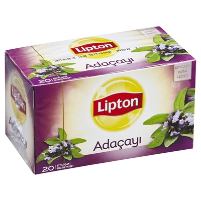 Lipton Adaçayı Bitki Çayı 20'li Poşet 80 g 6'li Avantaj Paketi ürün görseli 1