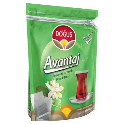 Doğuş Avantaj Demlik Poşet Çay Bergamot Aromalı 1000g 2'li Ekonomik Paket ürün görseli 1