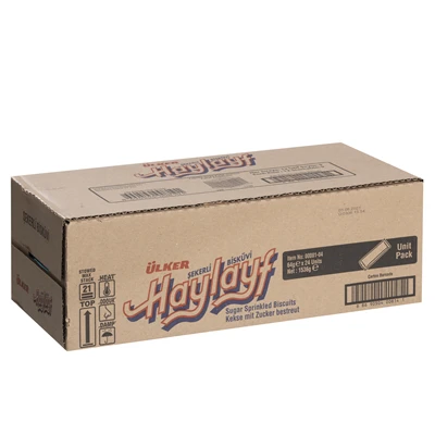 Ülker Haylayf Bisküvi 24x64 g Şekerli Atıştırmalık 2'li Ekonomik Paket ürün görseli 1