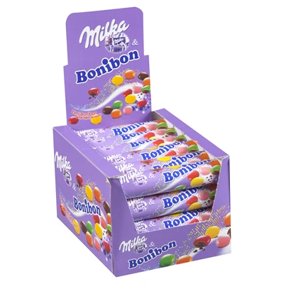 Milka Bonıbon Draje 24 X 24,3 G - Rengarenk Çikolata Dolgulu Atıştırmalık ürün görseli 1
