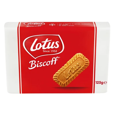 Lotus Biscoff Karamelize Bisküvi 125 G - Çay ve Kahve Yanı Atıştırmalığı 3'li Ekonomik Paket ürün görseli 1